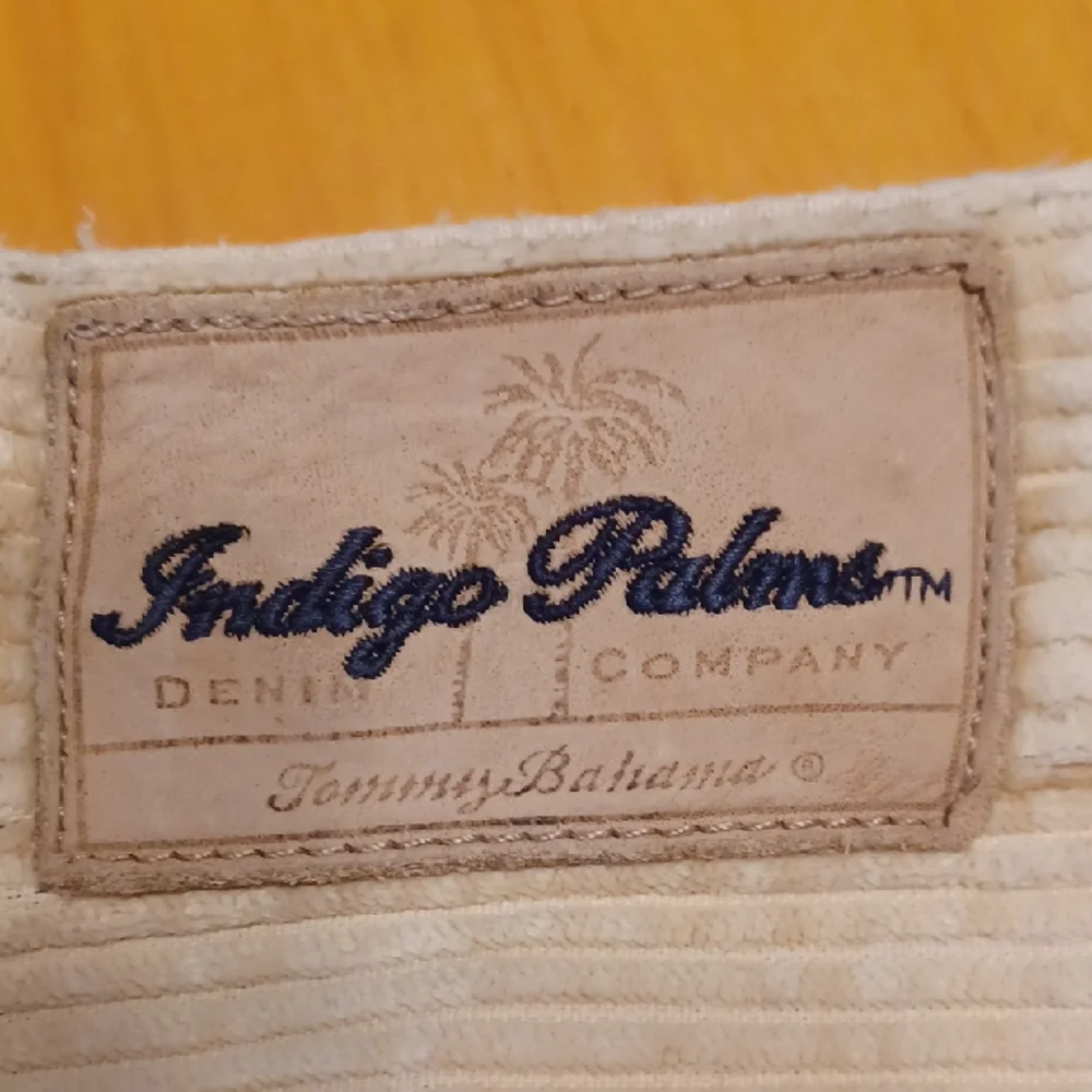 Tommy Bahama Indigo Palms Men's Casual Corduroy Pants in Cream Size 34x30
